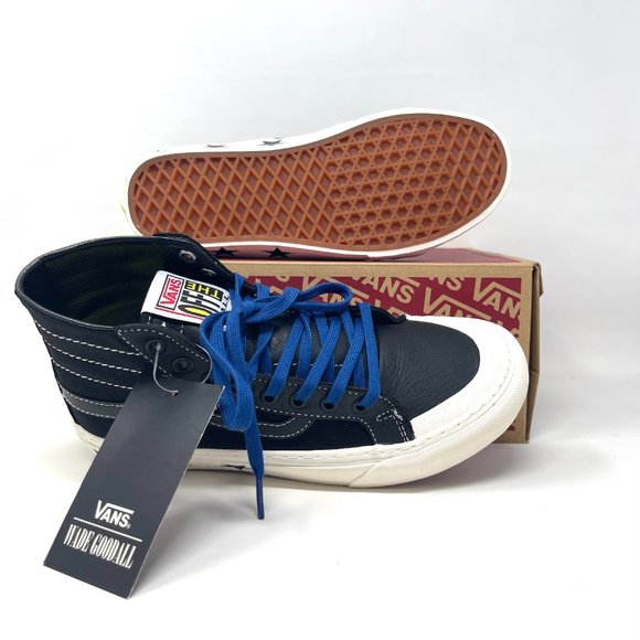 Vans Sk8 Hi 138 Decon Canvas Leather Black Skateboarding Women's S VN0A3MV16BD - Picture 3 of 11